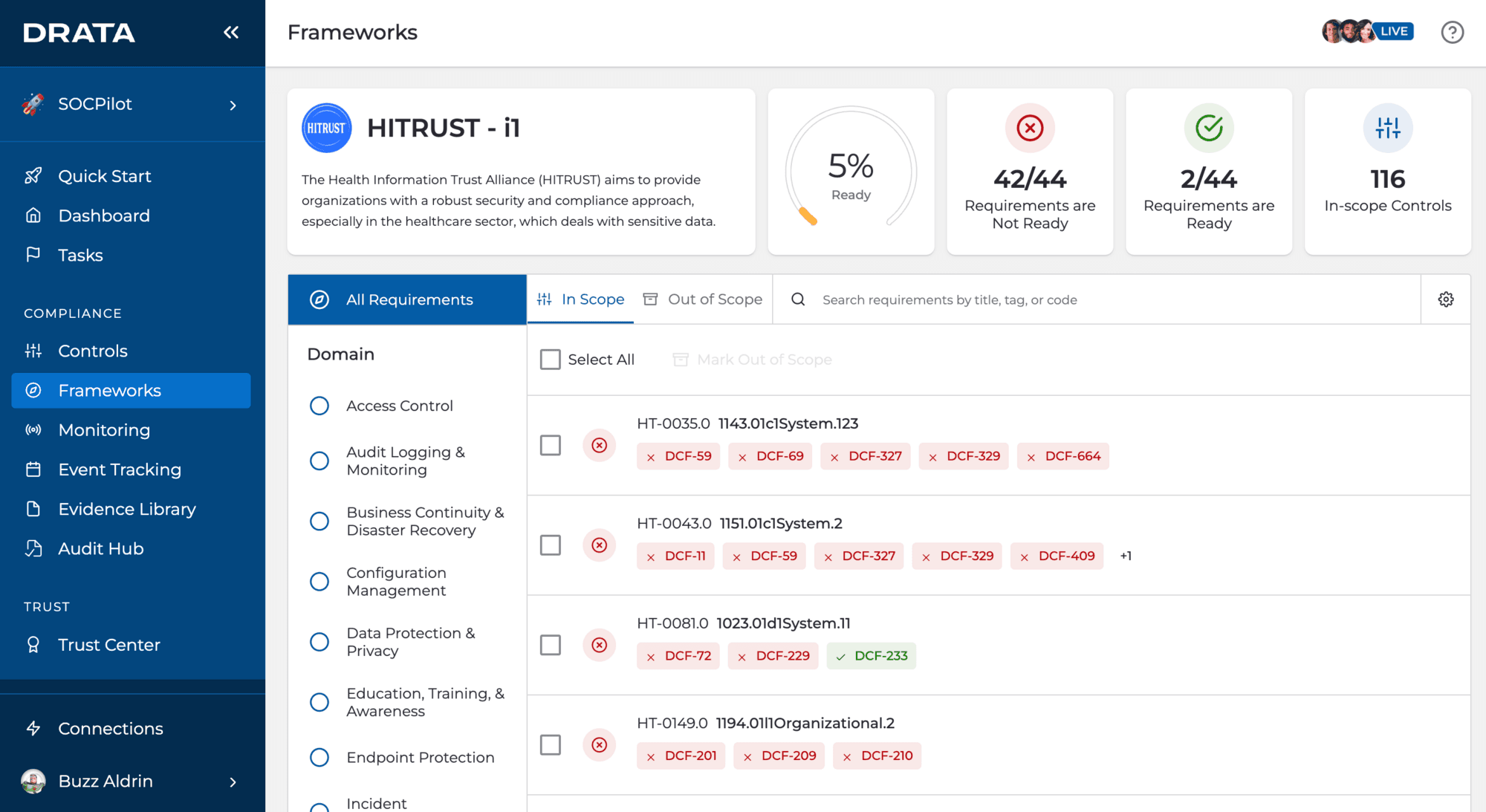 HITRUST Screenshot i1