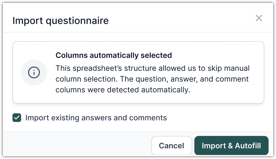Streamline Questionnaire Uploads and Portal Access