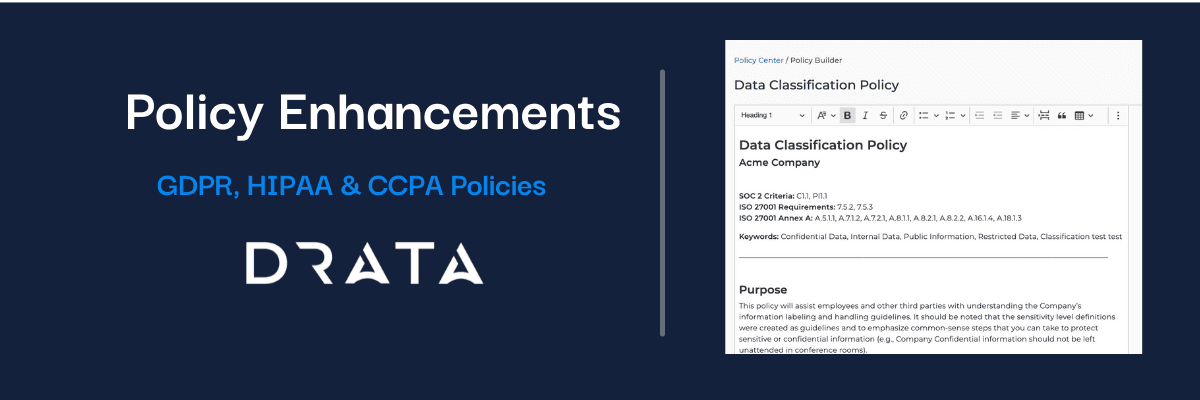 Check Out What's New In Drata